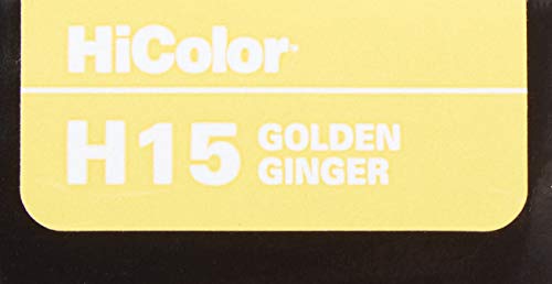 Loreal Excellence Hicolor H15 Tube Golden Ginger 1.74 Ounce (51ml) (6 Pack)