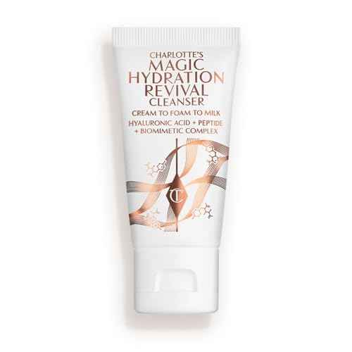 Charlotte Tilbury Magic Hydration Revival Facial Cleanser - Gentle, Foaming Face Wash to Hydrate, Revive & Prime Skin - Helps Reduce the Appearance of Pores While Removing Makeup & Impurities