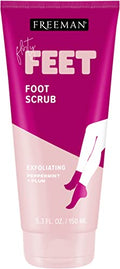 Freeman Bare Foot Exfoliating Foot Scrub - Peppermint & Plum, 5.3 oz