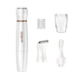 All-in-One Women's Facial Hair Trimmer - Cordless Electric Grooming Tool