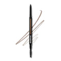 Morphe Micro Dual Eyebrow Pencil - Retractable, Ultra-Precise Tip - Latte
