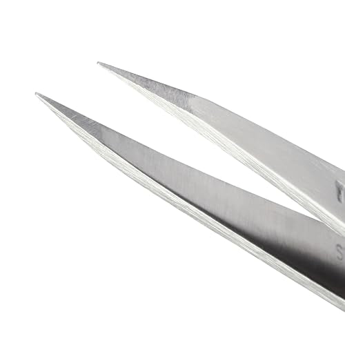 Tweezerman Steel Point Tweezer for Precision Eyebrow Hair Removal