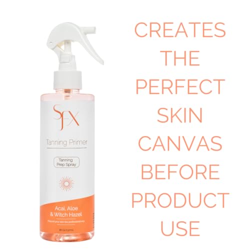 SunFX Post Spray Tan Finishing Powder | SunFX Professional Tanning Prep Spray | SunFX Blending Barrier Cream