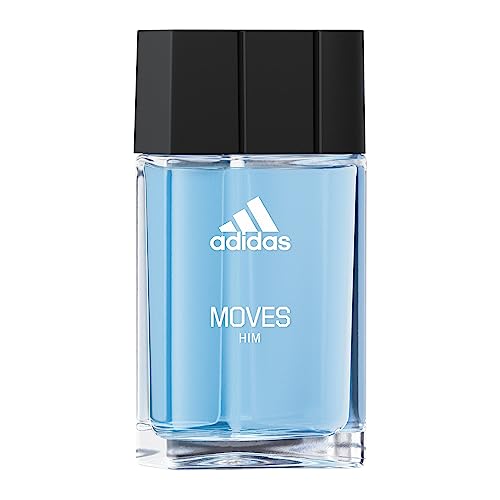 adidas Moves Him Eau de Toilette Spray for Men - Fresh Scent, 1.6 fl oz