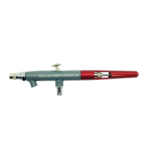 Paasche MIL Double Action Airbrush - 3 Interchangeable Heads