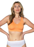 Plus Size Seamless Leisure Bra with Light Support - Wirefree, Over-the-Head