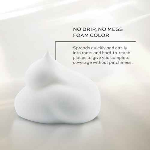 John Frieda Precision Foam Colour, Light Natural Brown 6N, Full-coverage Hair Color Kit, Anti-Fade Gray Coverage, Deep Color Saturation Hair Dye, Pack of 2