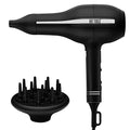 HOT TOOLS Pro Artist Black Gold Hair Dryer - Fast Drying with Even Heating for Less Damage and Dual Voltage, Travel Hair Dryer - 2000 Watts