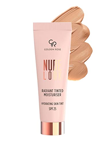 Golden Rose Nude Tinted Moisturizer For Face Tone Smart Sunscreen SPF 25 (FAIR TINT)