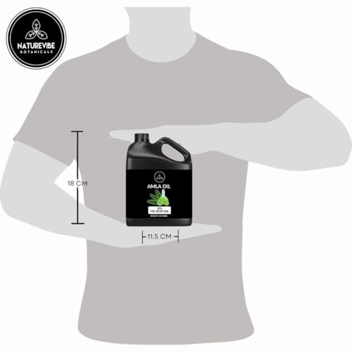 Naturevibe Botanicals Amla Oil 32 Ounces | 100% Pure and Natural | Great for Skin Care and Hair Care