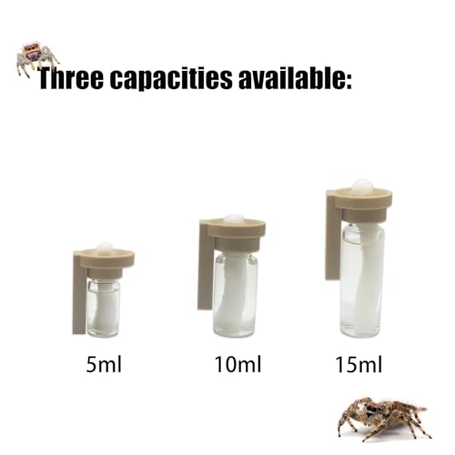 Magnetic Jumping Spider Water Dispenser - 10ML Hydration Feeder