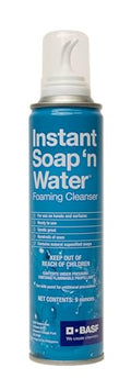 BASF Instant Soap 'n Water Foaming Hand Cleanser, 9 oz