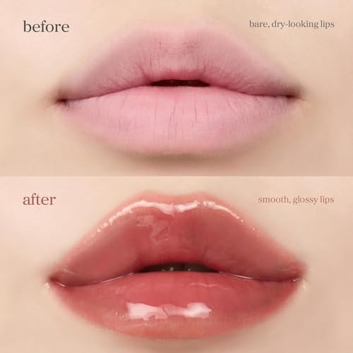 NOONI Korean Lip Oil Set - Hydrating Plumping Gloss (Applevanilla & Applegoji)