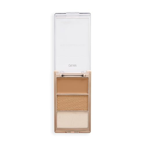 Revolution Bronze Icon Palette Trio - Buildable Bronzer, Divine Fair