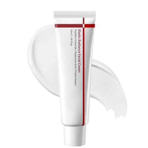 Facial Contour Repairing Cream with Rhubarb Extract, Collagen for Moisturizing, Hydrating, Skin Tightening, Wrinkle Reduction (1PCS)