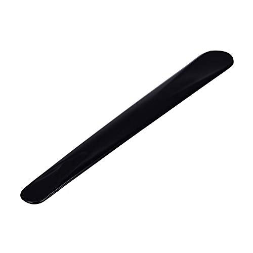 AKOAK 10 Pcs 10.8cm Mask Stick Makeup Spatula DIY Plastic Mask Stirring Spatula Makeup Tool (Black)