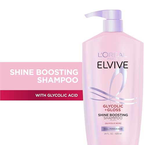 L'Oreal Paris Elvive Glycolic + Gloss Shampoo 28 Fl Oz - Shine Boosting