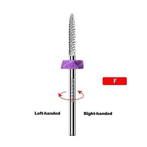Tungsten Carbide Nail Drill Bit for Cuticle & Nail Preparation 3/32"