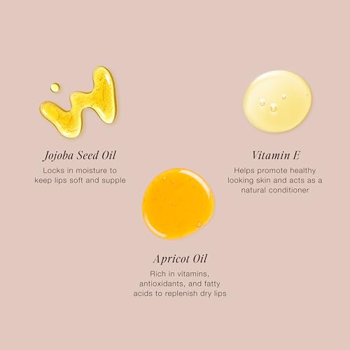 Jouer Essential Hydrating Lip Oil ? Natural Shine - 99% Plant-Derived Ingredients - Fragrance Free - Non-Sticky - Nourishes Dry Lips - Paraben, Gluten & Cruelty Free - Vegan Friendly