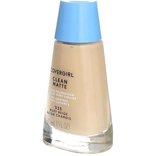 CoverGirl Clean Oil Control Liquid Makeup, Buff Beige 525
