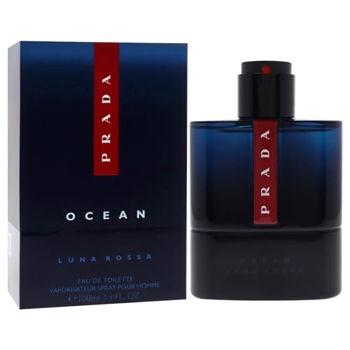 Prada Luna Rossa Ocean Eau De Toilette Spray for Men, 3.4 oz / 100 ml