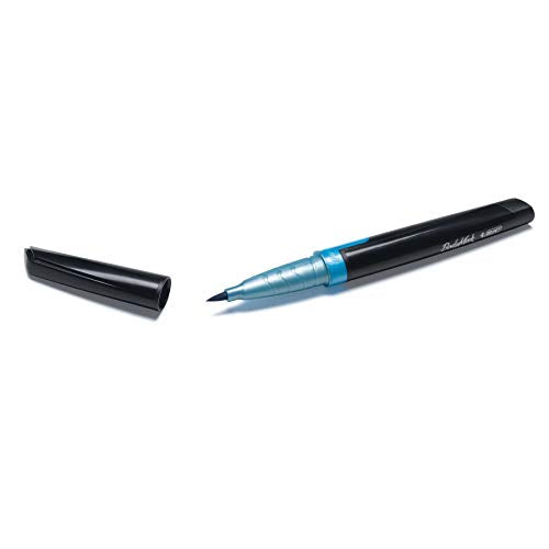 BIC BodyMark Temporary Tattoo Marker with Brush Tip, New School, Light Blue and Purple, Pack of 2 Markers