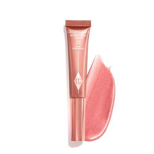Charlotte Tilbury Beauty Light Wand Liquid Highlighter Makeup - Soft-Focus Highlighter & Blush for Cheeks - Pearlescent, Weightless Radiant Finish