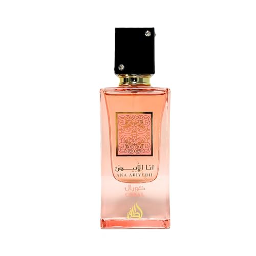 Lattafa Ana Abiyedh Coral Unisex Eau de Parfum, 2.0 oz