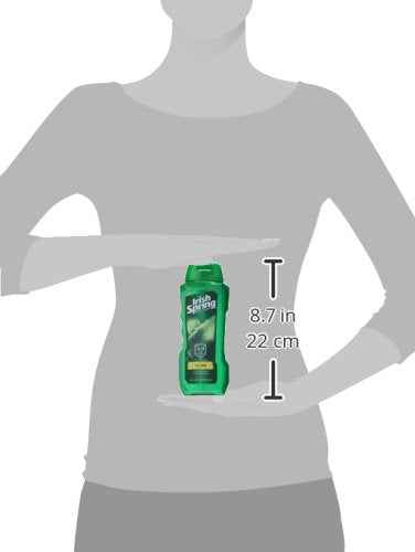 Irish Spring Men's Body Wash Shower Gel, Aloe Vera - 20 fluid ounce (Pack of 6)