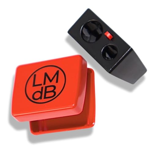 MĒTIER Le Deux Precision Eye & Lip Cosmetic Pencil Sharpener - Compact