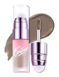 Erinde Cool Toned Liquid Contour Stick with Brush - Grey Brown