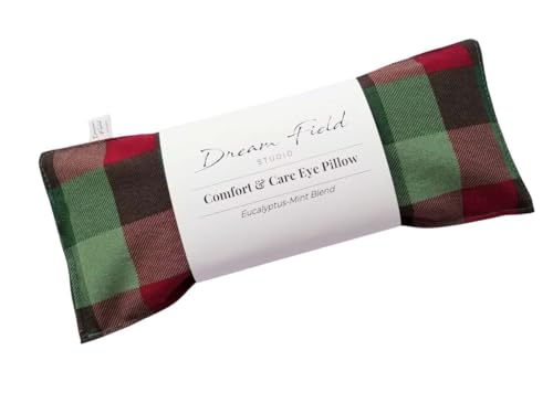 Mint Eucalyptus Eye Pillow | Flaxseed Weighted Aromatherapy