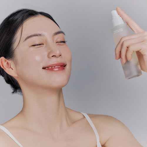 Whamisa Organic Herb Olive Leaf Mist, Facial Mist Spray, Waterless Formula, Fermented Postbiotics, Hydration, Portable (100ml)