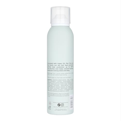 Hairitage Argan Oil Heat Protectant Spray 5oz - 450°F Protection