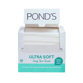 Pond's Ultra Soft Dry Face Towels, 50 Count – Single-Use Makeup Remover Wipes
