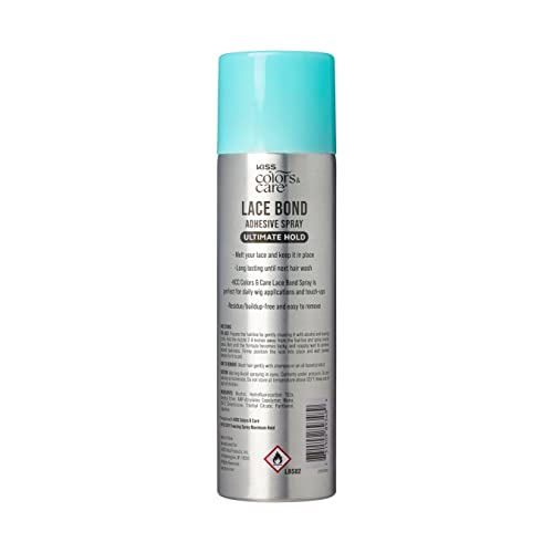 KISS Colors & Care Ultimate Hold Lace Bond Adhesive Spray - 11.1 oz