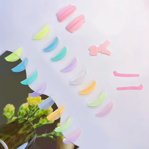 Lash Lift Shields Set - 10 Sizes Silicone Pads for Curl & Lamination