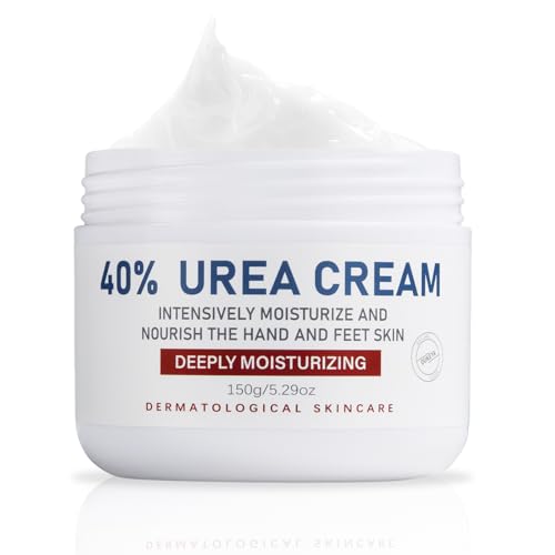 OUKEYA 40% Urea Foot & Hand Cream 5.29oz (1P) - Dry Cracked Skin Repair