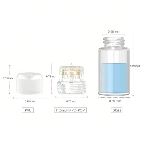Micro Infusion Derma Stamp Head with 0.25mm Hydra Needle - Replaceable