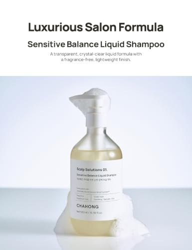 Sensitive Scalp Shampoo - Fragrance Free, Ceramides & Hyaluronic Acid