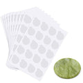 200 Pcs Eyelash Extension Glue Pads & Jade Stone Holder