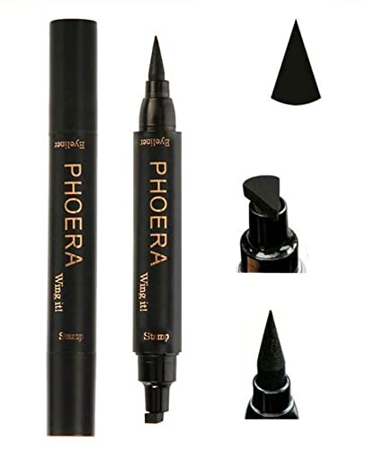 Phoera 2-in-1 Stamp Cat Eye Eyeliner Pen Waterproof