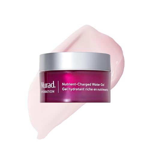 Murad Nutrient-Charged Water Gel ? Hydrating Face Moisturizer with Peptides, Vitamins & Minerals for Dry Skin, Long-Lasting Moisture, Plump Skin, Oil-Free, Lightweight, Barrier Repair - 1.7Fl Oz