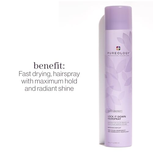 Pureology Lock It Down Maximum Hold Hairspray for Color-Treated Hair