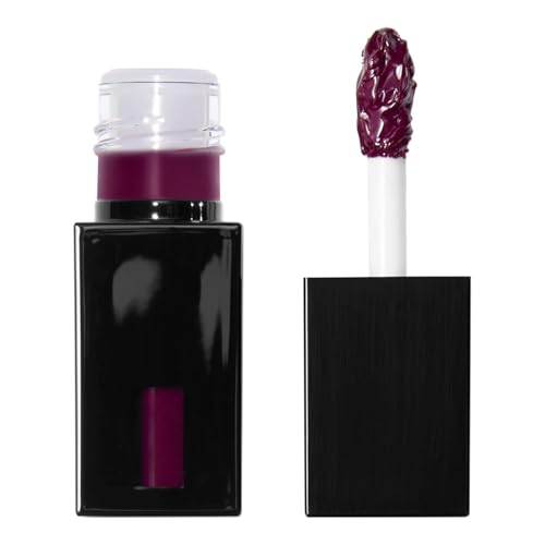 e.l.f. Glossy Lip Stain - Long-Lasting Sheer Color & Gloss Finish, Berry Queen