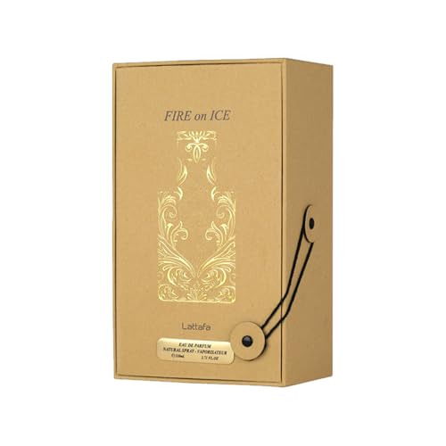 Lattafa Fire On Ice Eau de Parfum – 3.71 oz Unisex Fragrance