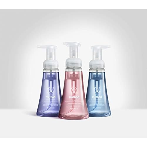 Method Foaming Hand Soap, Pink Grapefruit, 10 Fl Oz, Biodegradable Formula, (Pack of 3)