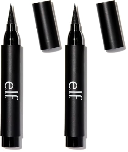 e.l.f. Intense Ink Eyeliner Blackest Black - Pack of 2