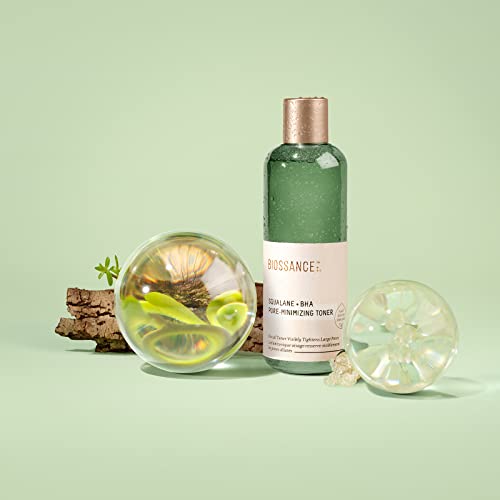 BIOSSANCE BHA Pore Minimizing Toner + Amino Aloe Gentle Cleanser Bundle