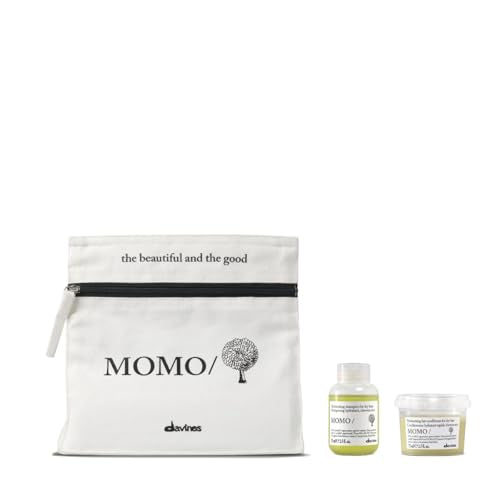 Davines Momo Moisturizing Gel Shampoo for Dry Hair - Deep Hydration & Shine